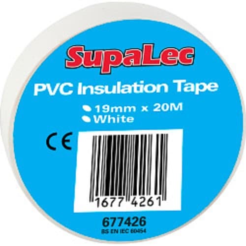 SupaLec PVC-isoleringstape (pakke med 10 stk.)
