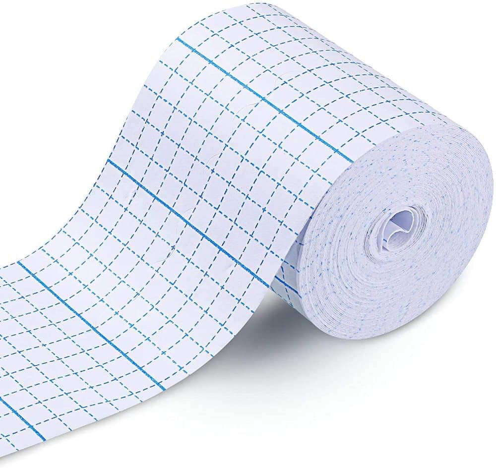 Non-Woven Cover Stretch Tejp Andas Non Woven Tejp Skyddslim Vit 5 m