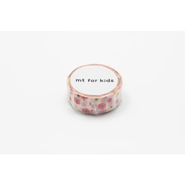 Maskeringstejp MT Barn multicolor blomma
