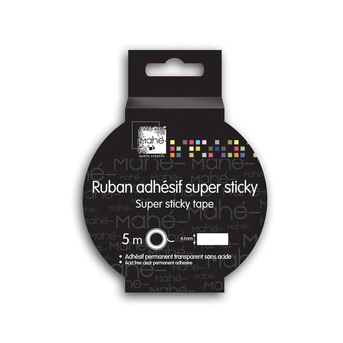 MAHÉ Extra stark självhäftande tejp (6 Mm) Mahé - 5m