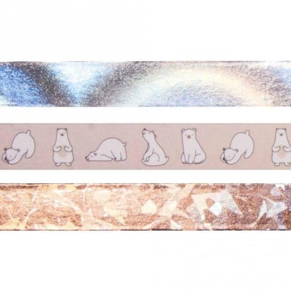 3 st maskeringstejper 10 m x 1,5 cm - Nordic