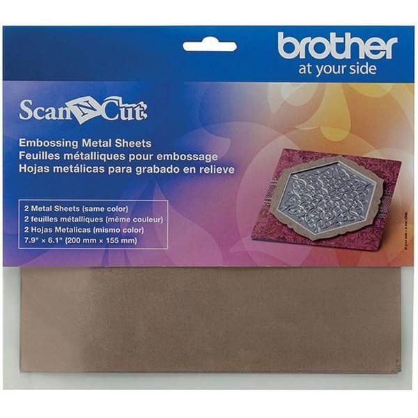 Kopparfolie för Scan N Cut prägling - Brother Koppar-brons