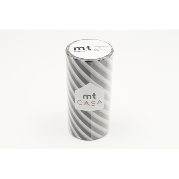 Maskeringstejp MT CASA STRIPE 100 mm svart - randig svart - Maskeringstejp (MT) Noir