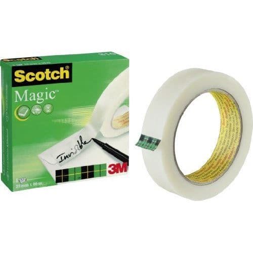 3M Roll of Scotch Magic Tape 25mm x 20mm