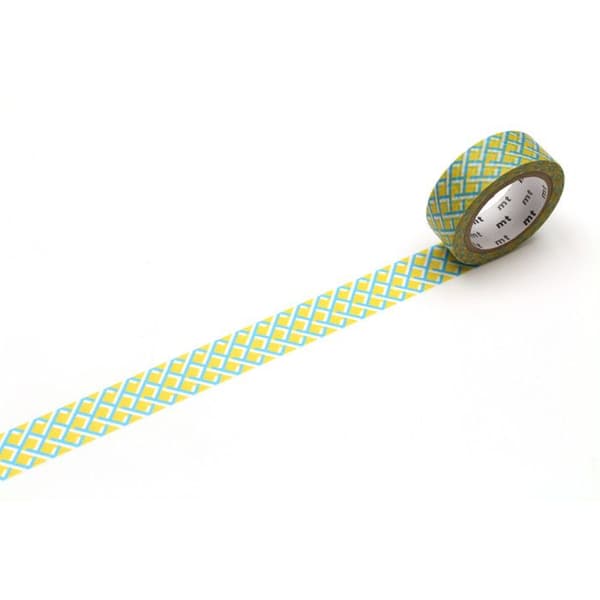 Masking Tape MT flätad gul bakgrund