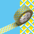 Miniatyrbild 1 av 2: Masking Tape MT flätad gul bakgrund