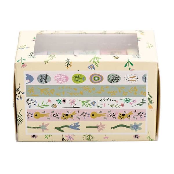 Maskeringstejp - Rico Design - Påsk - 1,5 cm x 10 m - Multicolor - 5 st