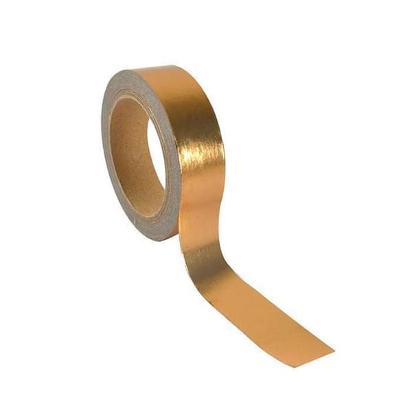 3 st aluminiumtejper 5 m x 1,5 cm - koppar