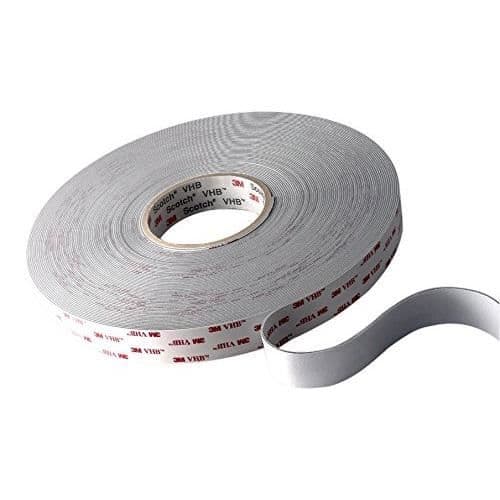 3M Dubbelhäftande akrylfogskumtejp VHB 4959 F Vit 19 mm x 16,5 m