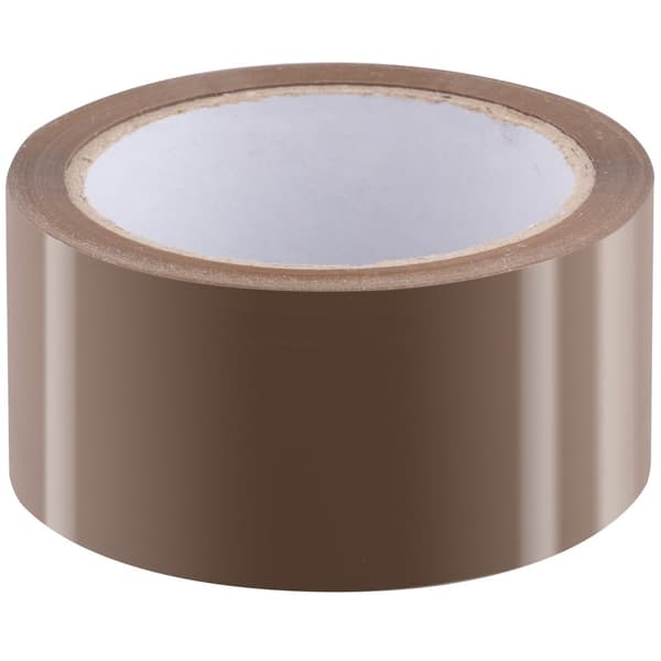 Packtejp Tyst 48 mm x 66 m Brun 6-pack