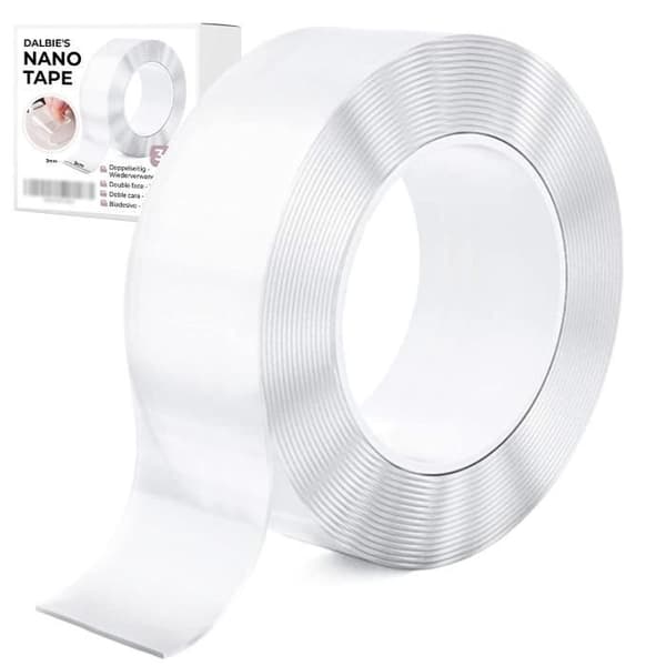 3 m Transparent dubbelhäftande tejp - Extra stark dubbelhäftande tejp - Nanotejp[1006]
