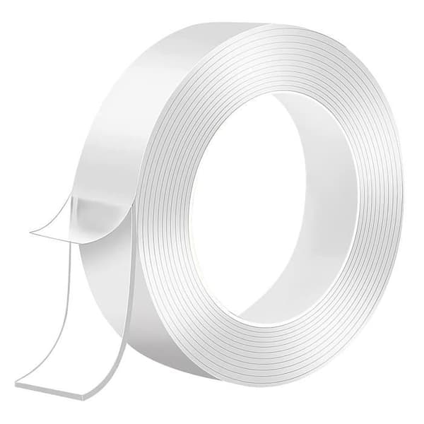 Extra stark dubbelsidig, dubbelsidig, dubbelsidig stark självhäftande tejpT Klibbig, multifunktionell, (3meterx2,3cmx2mm)[1128]