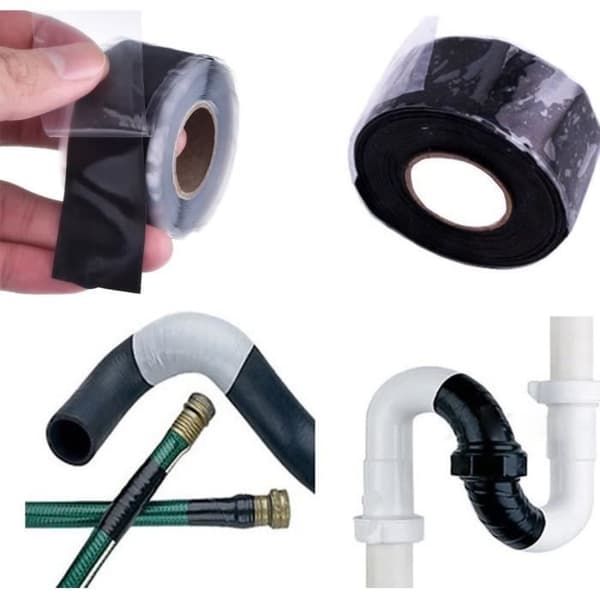 25mm X 3M silikontejp Vattentät reparationstejp Rörtätningstejp A960 självhäftande tejp