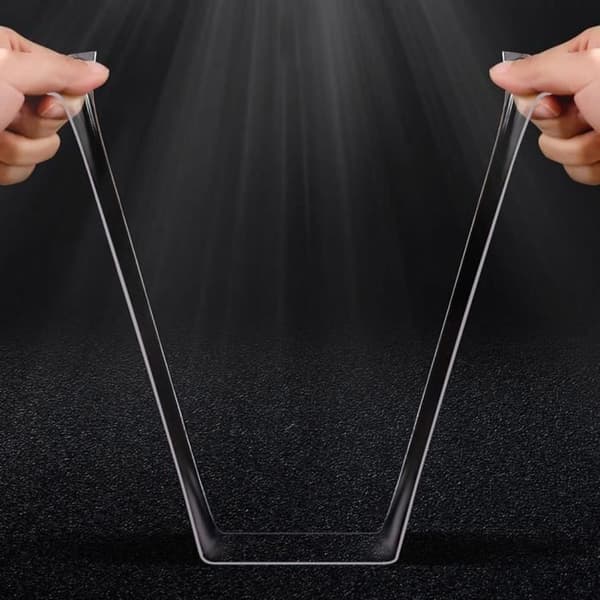 Tejp - EBTOOLS - Transparent - 3 meter - Dubbelansiktad - Akryl