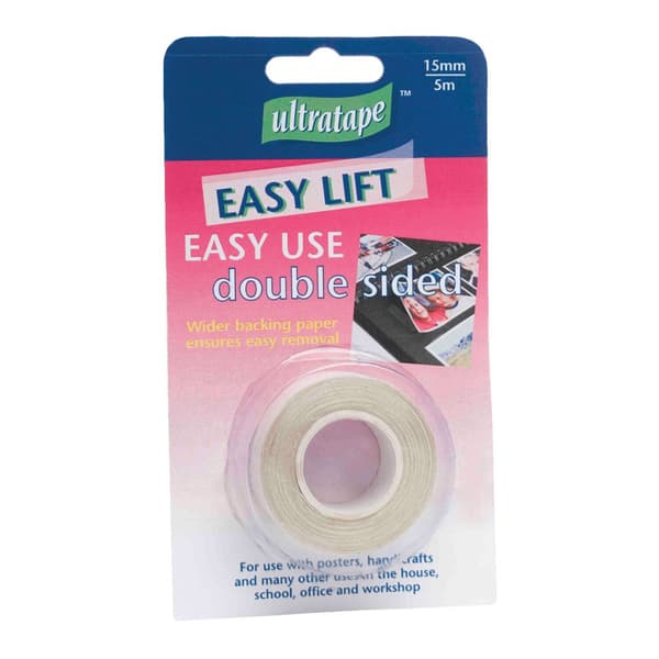 Ultratape Double Sided Tape White One Size