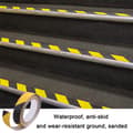 Miniatyrbillede 3 af 3: INF Anti-slip tape Sort & Gul - 5cm x 5m - For øget sikkerhed