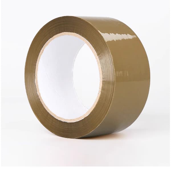 INF 【6-pack】Förpackningstejp - Kaffe 48mm x 120m