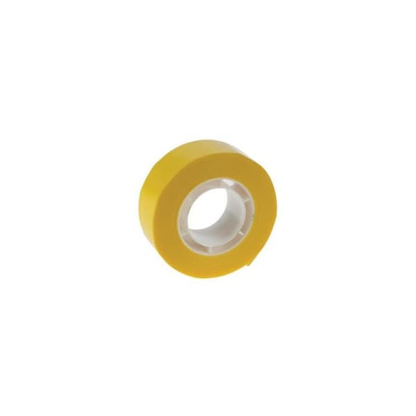 Tystgående gul polypropylene-tejp - 19mmx33m