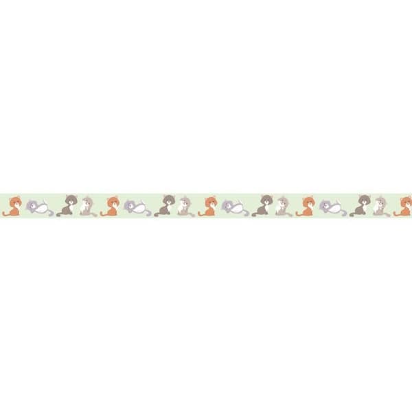 Självhäftande tejp 1,5 cm x 10 m Cat - MegaCrea DIY Multicolor - Diverse