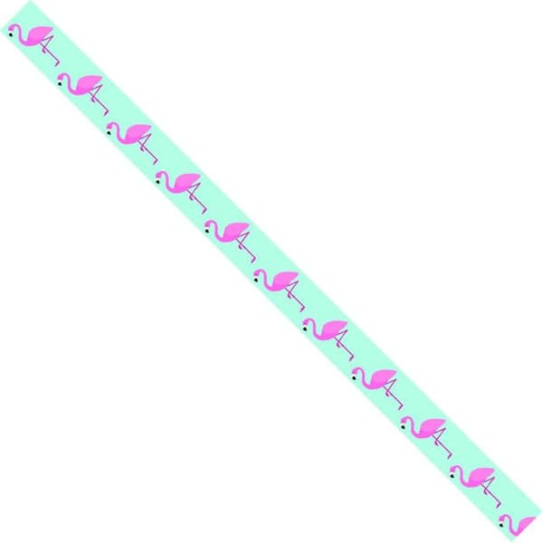 Självhäftande tejp 1,5 cm x 10 m Flamingo - MegaCrea DIY Multicolor - Diverse