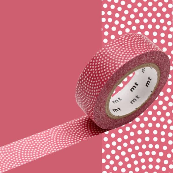 Masking Tape MT samekomon prickar rosa