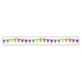 Miniatyrbild 1 av 2: Washi Tape Party vimpel, 15mm, Rulle 15m