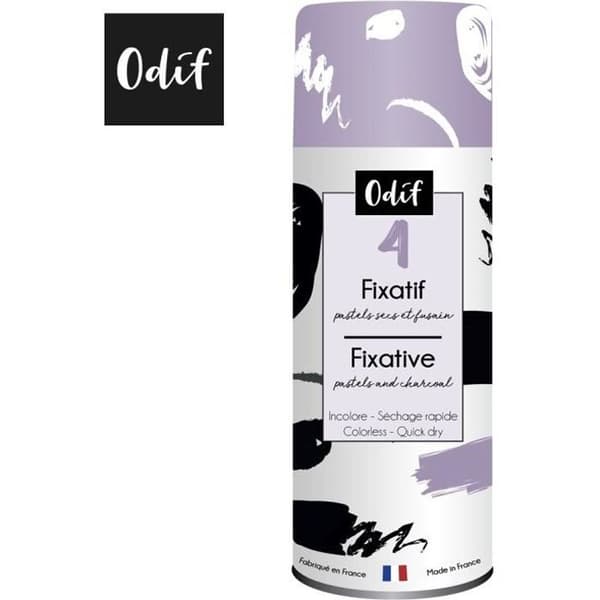 Fixativ 4 Pastell and Charcoal spray Odif (400 ml)