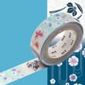 Miniatyrbild 1 av 2: Maskeringstejp MT EX kimono fjärilar och blommor - yukata