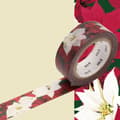 Miniatyrbild 1 av 2: Maskeringstejp MT 15 mm NOEL Julros - julstjärna - Flerfärgad - MASKERINGSTEJP (MT)