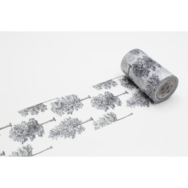 Maskeringstejp - MT - CASA SHADE - 90 mm - träd - Brun