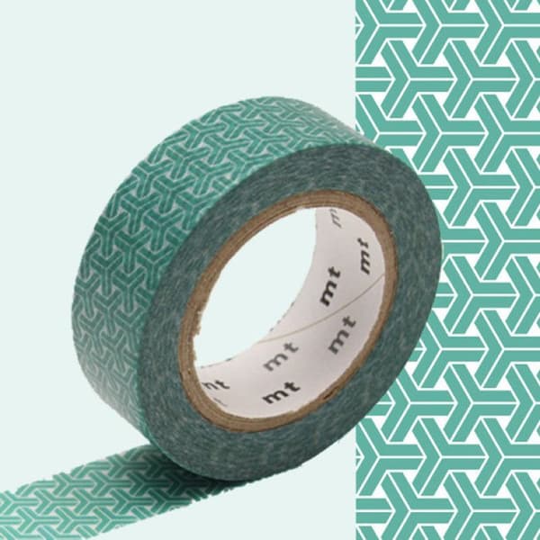 Masking Tape MT tradi kumikikkou blå