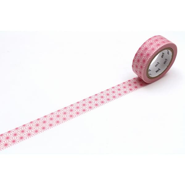 Maskeringstejp MT étoile asanoha rosa pastell