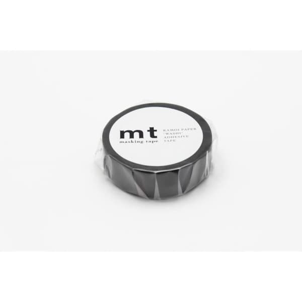 Maskeringstejp - MT - Uni svart matt - 1,5 cm - Mixad - Svart färg