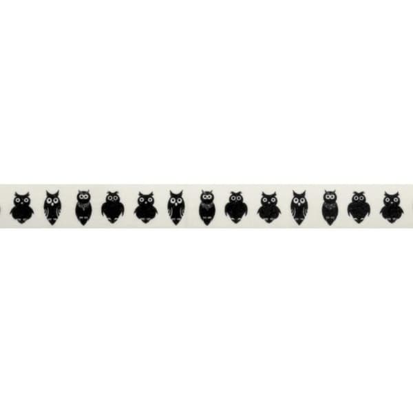 RAYHER Washi Tape Owls1