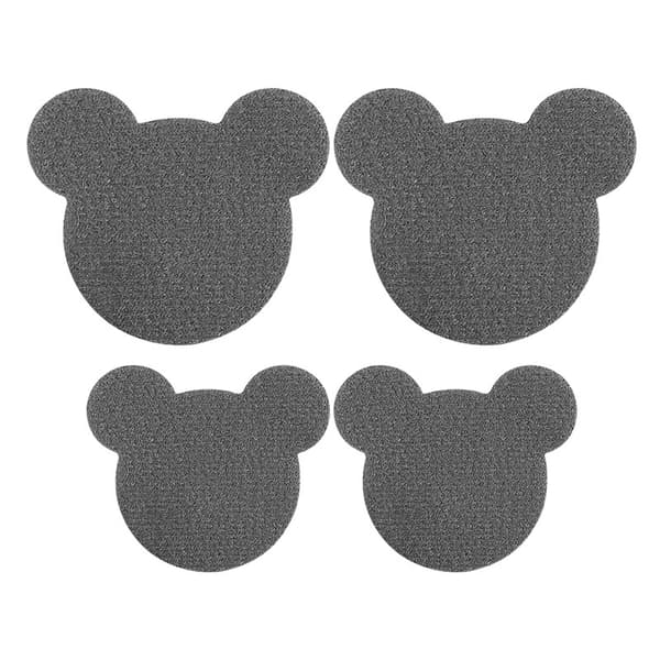 INF Teddy Bear Shoe Patch Kit - 8 lapper (4 store, 4 mellemstore)