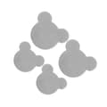 Miniatyrbild 3 av 8: INF Teddy Bear Shoe Patch Kit - 8 lappar (4 stora, 4 medelstora)