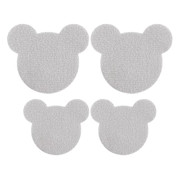 INF Teddy Bear Shoe Patch Kit - 8 lappar (4 stora, 4 medelstora)