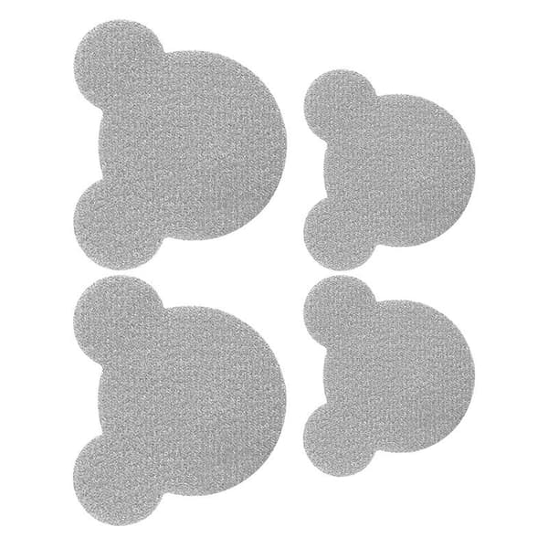 INF Teddy Bear Shoe Patch Kit - 8 lappar (4 stora, 4 medelstora)