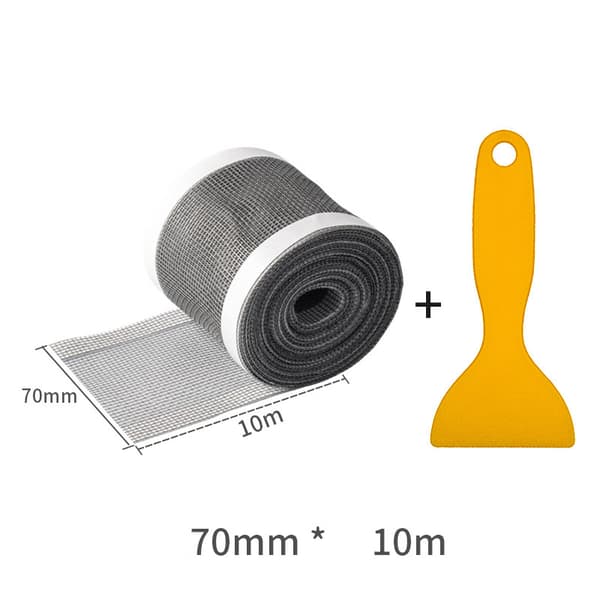 INF Nano-häfttejp - Kvadratisk 10 mm, 100 st, 0,8 mm tjocklek, 5 ark