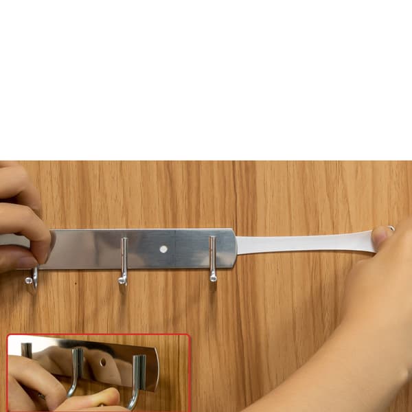 INF Jälkittömätön irrotettava kaksipuolinen teippi 19x93x0,5 mm (50 kpl)