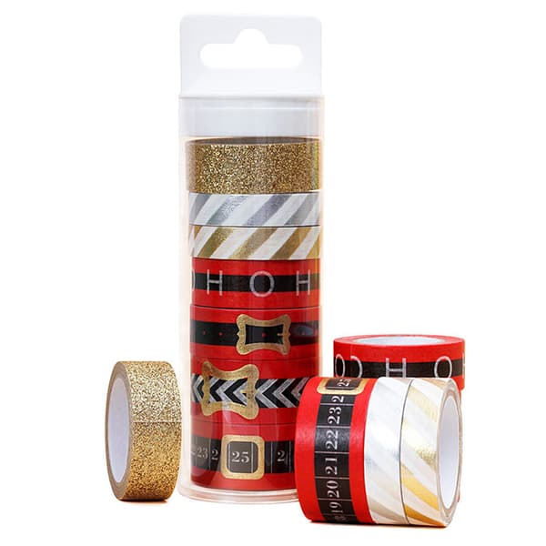 INF Marineblått folie-washi-tape-sett