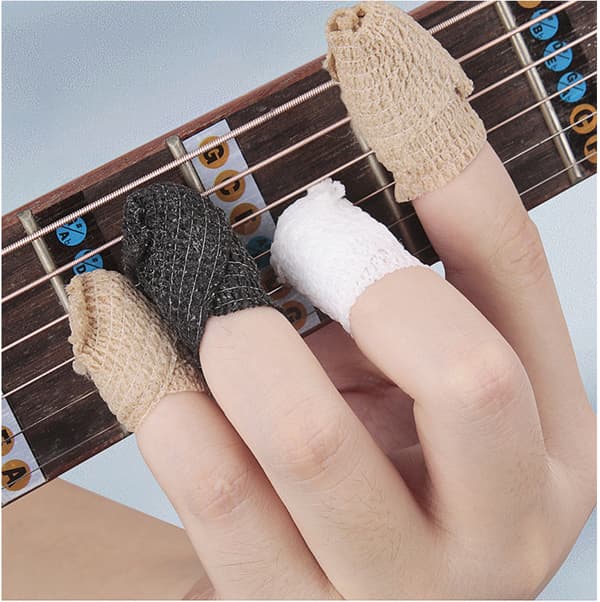 INF Guitar Finger Protectors, Anti-Pain Finger Wraps for Guitar Players