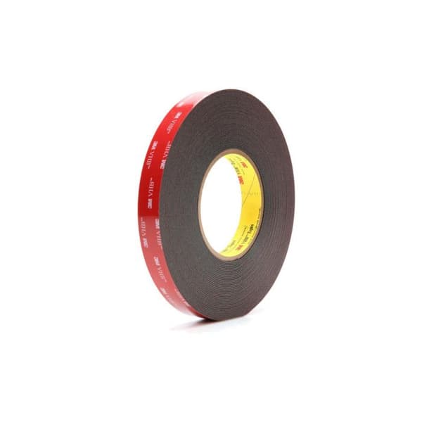 Dubbelhäftande tejp 3M VHB 595F - 19 mm x 11 m - Svart