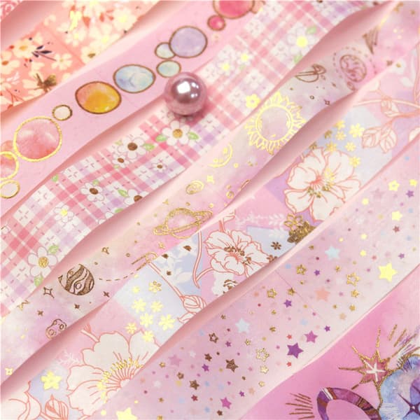 INF DIY Koristeellinen Washi-teippisarja Päiväkirjoihin ja Askarteluun