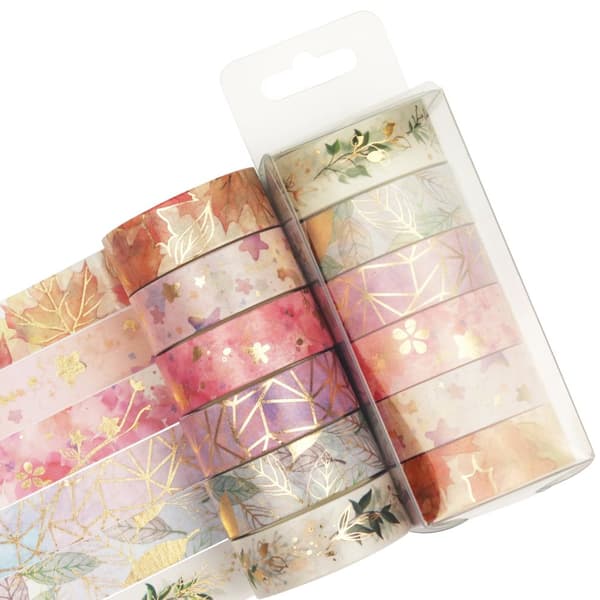 INF Sæt med Blomster Washi Tape (6 ruller)