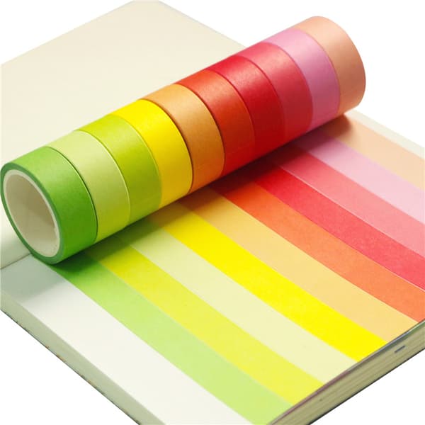 INF Regnbue Washi Tape Sæt med 20 Ruller