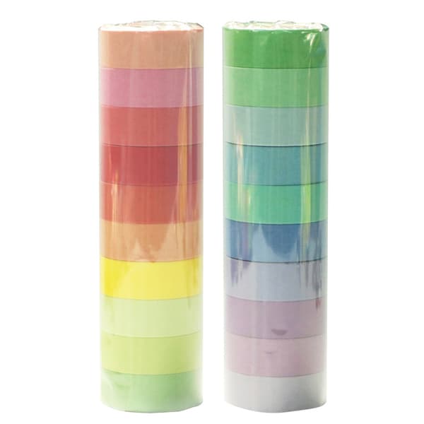 INF Regnbue Washi Tape Sæt med 20 Ruller
