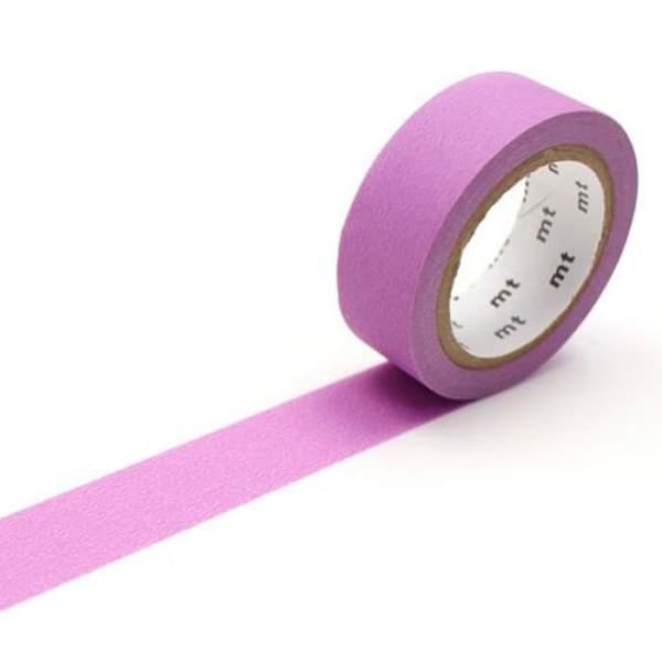 Maskeringstejp - Plain Mate - Lila - 15 mm - 7 m