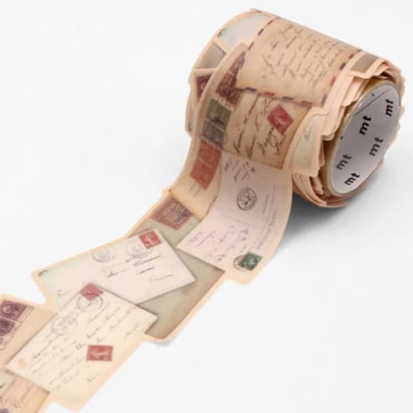 Maskeringstejp MT CUT Vintage bokstäver mönster