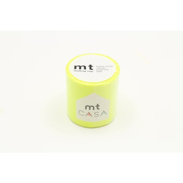 Maskeringstejp MT Casa Uni 5 cm gul fluorescerande - chockerande gul